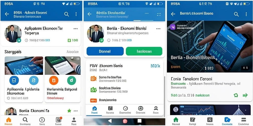 Tampilan antarmuka sederhana dan informatif dari aplikasi 898A.