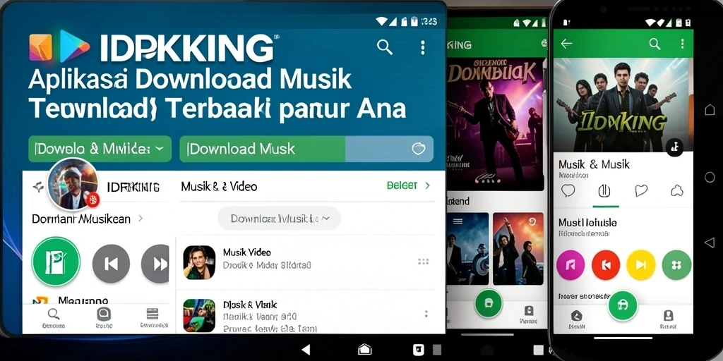Tampilan antarmuka aplikasi IDRKING yang intuitif dan fungsional.