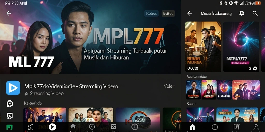 Antarmuka MPL777 yang menarik dan fungsional untuk Streaming Video.